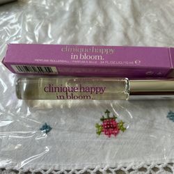 Clinique Happy In Bloom Rollerball Perfume New In Box