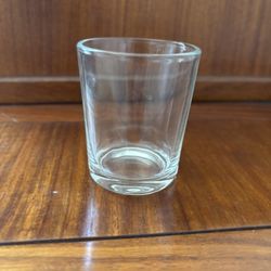Clear votive candleholders