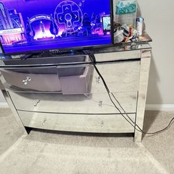 Mirror Glass Dresser 