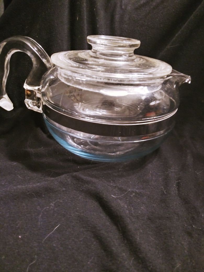 Pyrex teapot