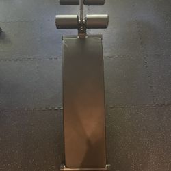 finer form delcline/sit up bench 