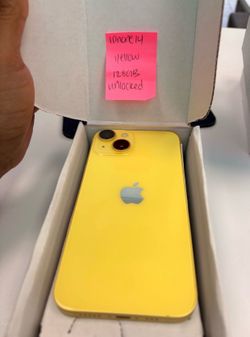 Yellow iPhone 14 UNLOCKED
