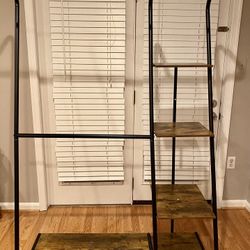 Clothes Rack with Shelves