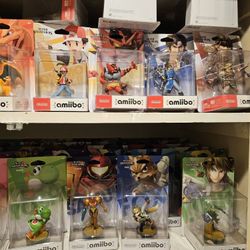 Nintendo Amiibo Super Smash Bros Different Prices Mario Luigi Kirby Charizard Pikachu Pokemon
