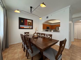 Dinning Table - 8 Chairs
