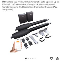 TMT Clifford 500 Dual Automatic Swing Gate Opener Kit