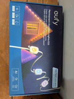 $120 BRAND NEW Eufy E22 Outdoor AI LED lights