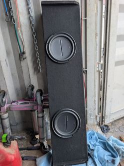 Dual Subwoofer Enclosure Box