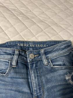 American Eagle Skinny Ripped Jeans 