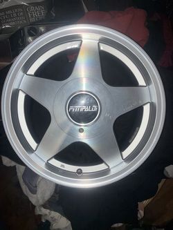 A set of 4 Fittipaldi rims