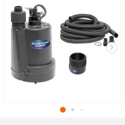 1/4hp Sump Pump And Kit