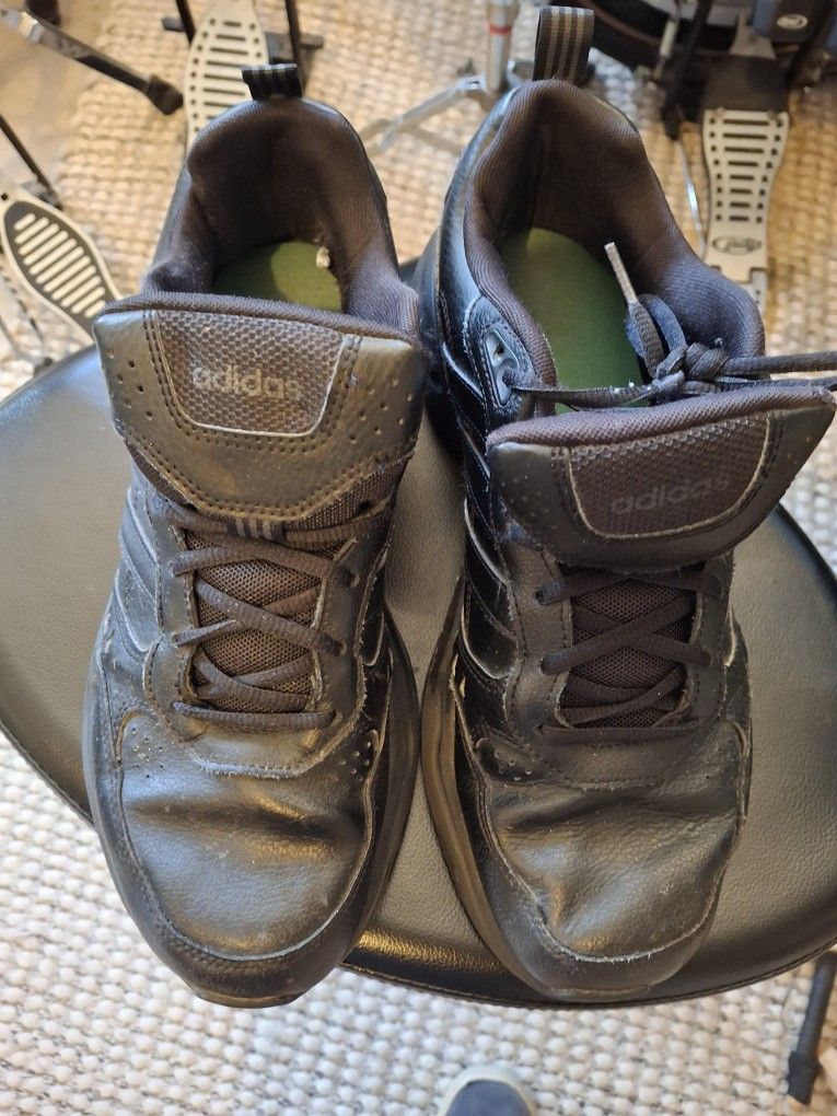 Mens Size 11 Black ADIDAS