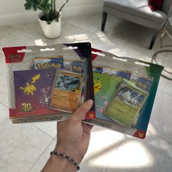 Pokemon TCG 30th Celebration Tech Sticker Collection x2