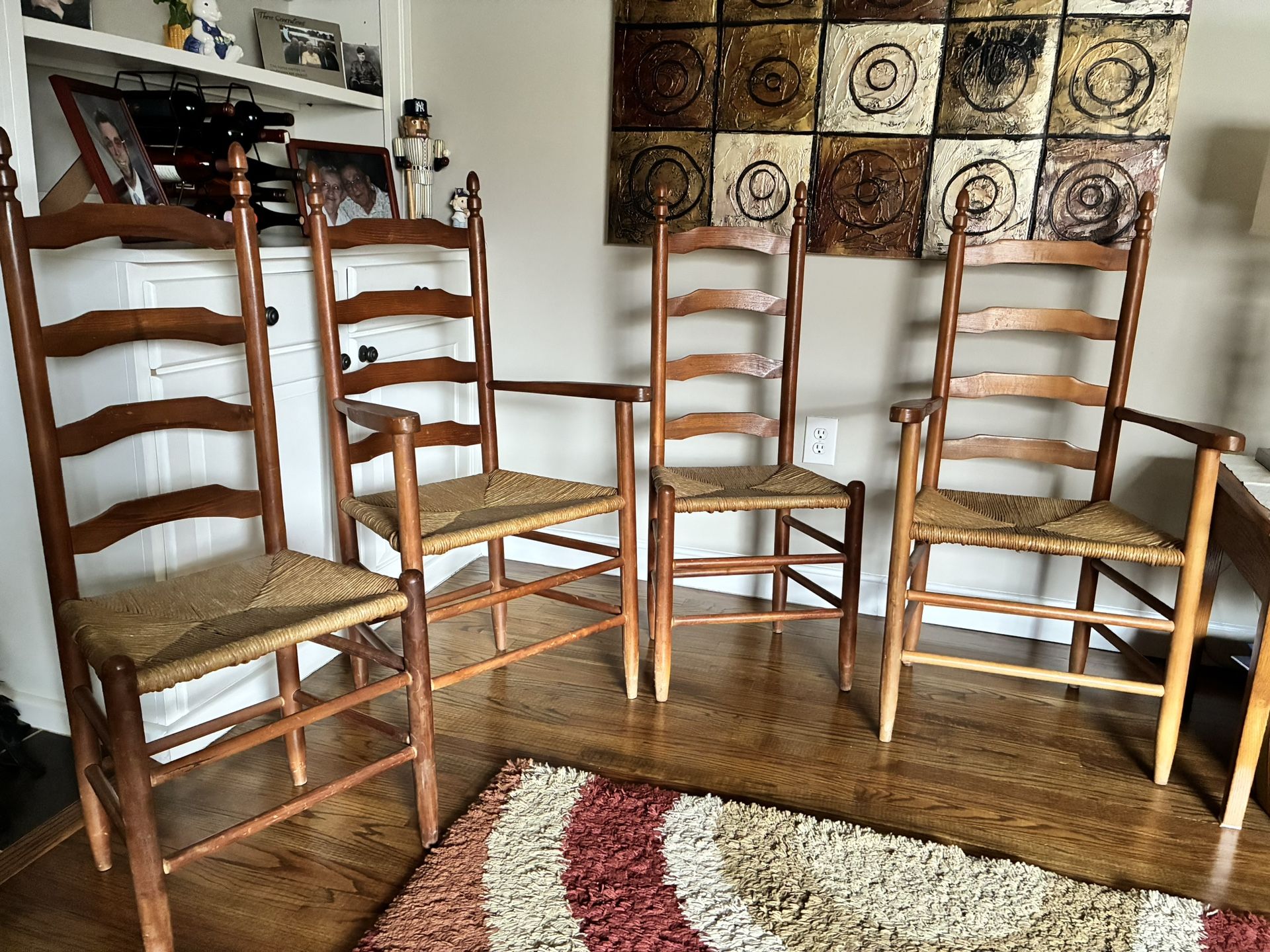 4 Ladderback Chairs