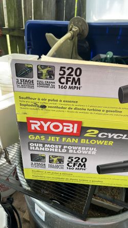 Gas Jet fan blower