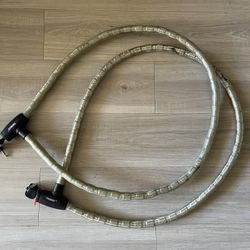 TRIMAX IRONCLAD FLEXIBLE ARMORPLATED CABLE LOCK - 6FT X 26MM