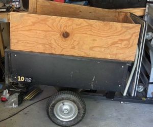 Yardworks dump trailer