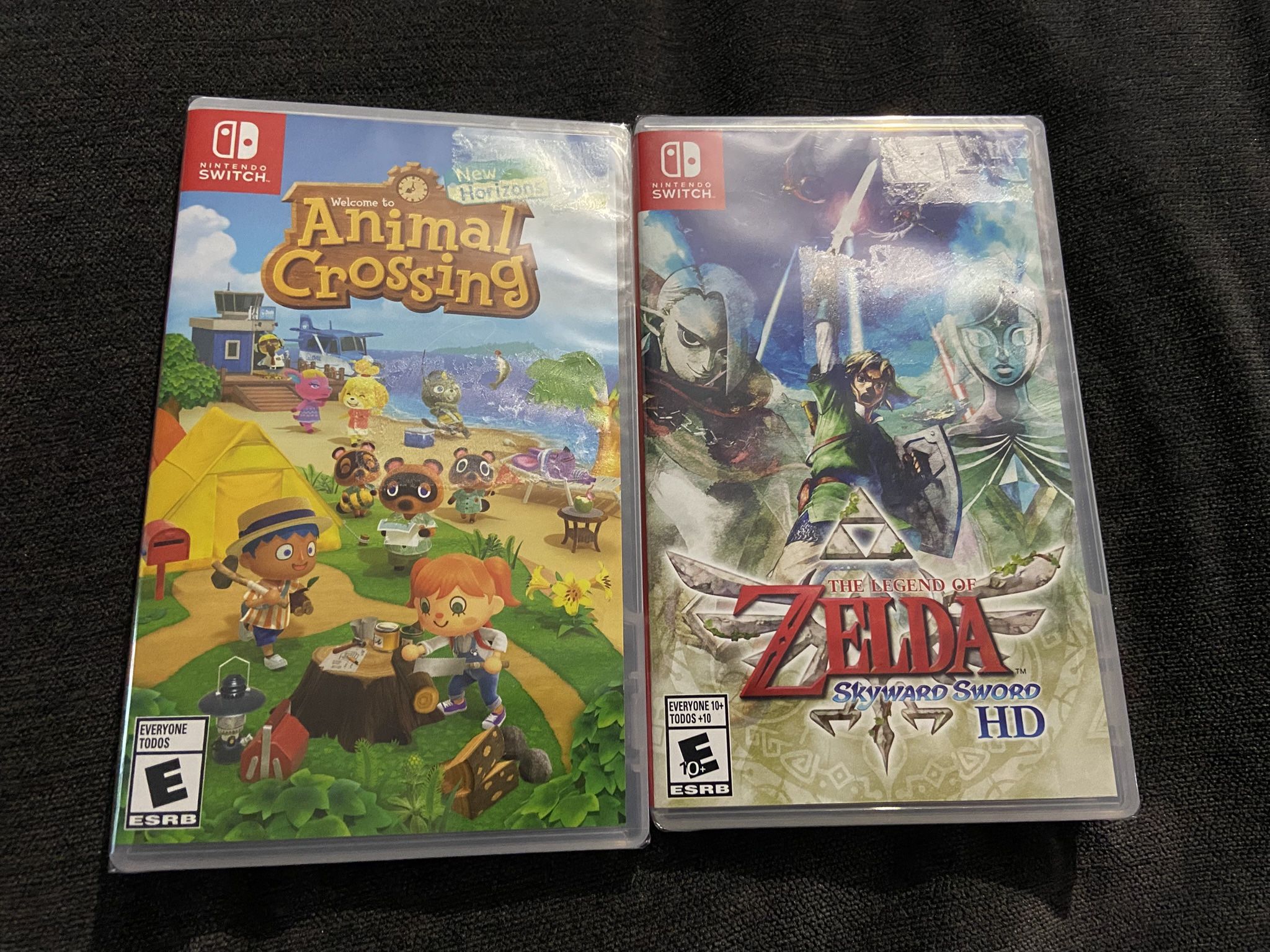 The Legend Of Zelda Skyward Sword HD And Animal Crossing New Horizon Both Are New Sealed
