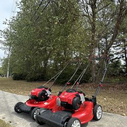 Troy Bilt Self Propelled AND PUSH LAWNMOWERS