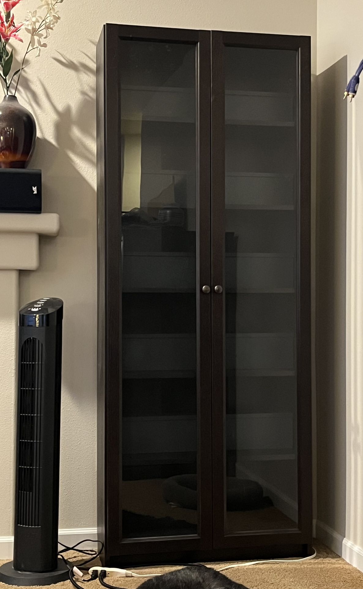 Glass Front Bookcase