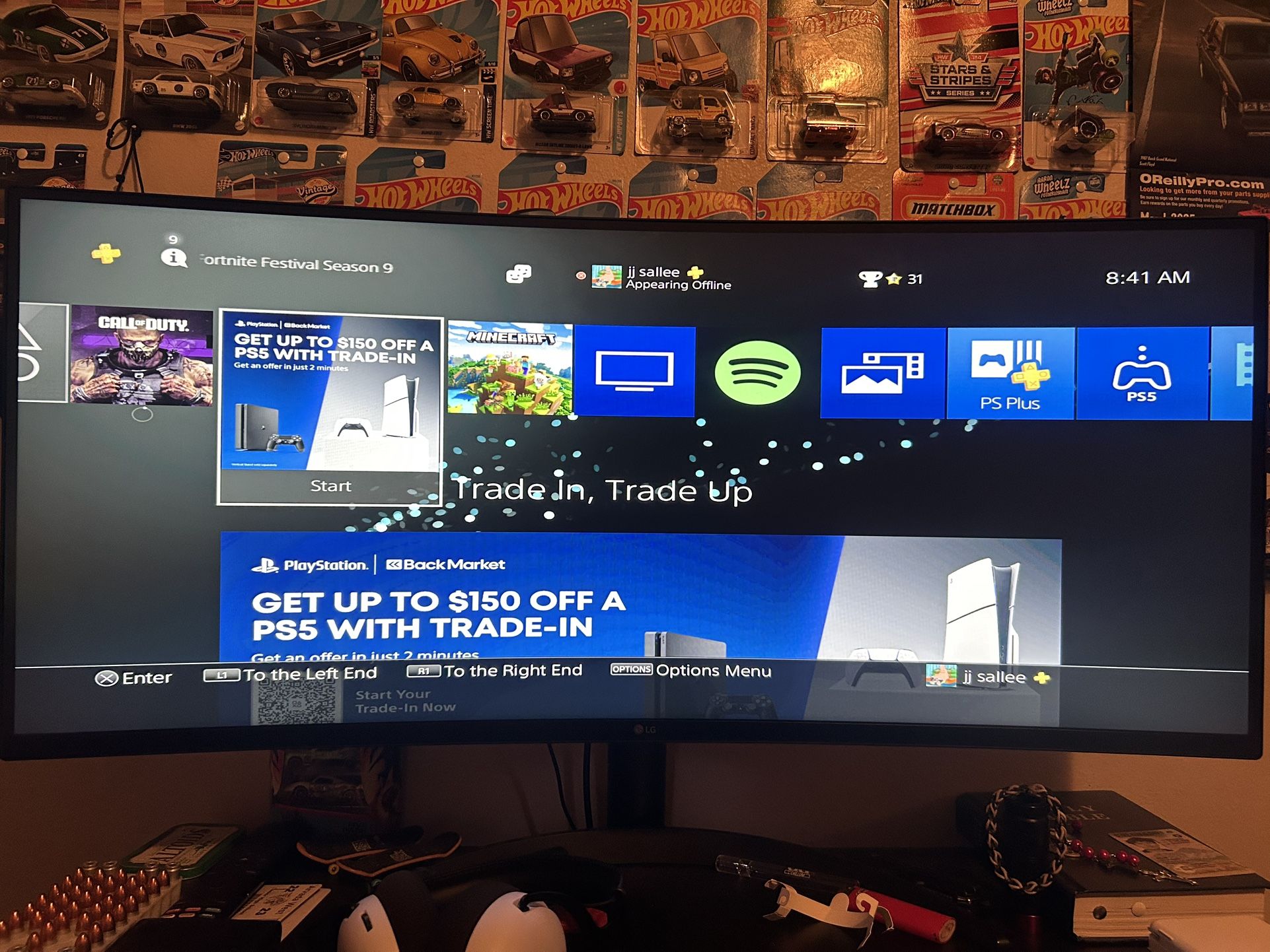 PS4 White, CURVED LG MONITOR