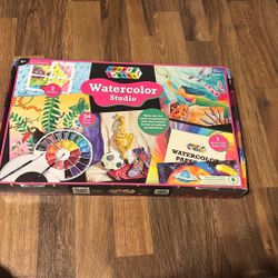 Watercolor Studio Set Painting 