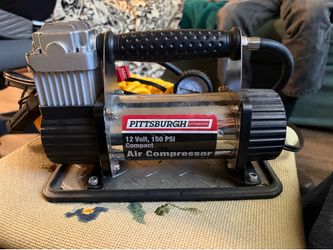 PITTSBURGH - 12 volt, 150 PSI compact air compressor