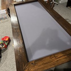 Converted Gaming Table & 4 Chairs