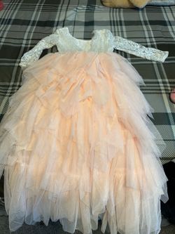 Dress 👗 for girls size 6 and shoes size 13c all brand new for $35 FIRM pick up only
