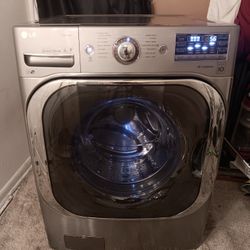 Gray LG Washer 