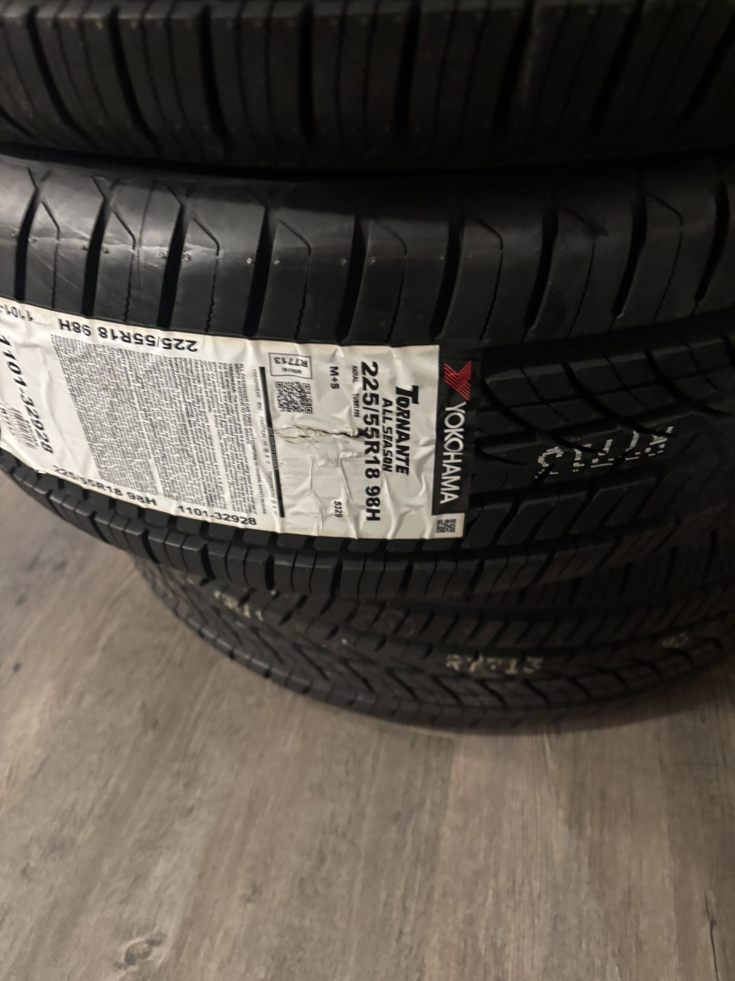 18 Inch Yokohama Tires Brand New
