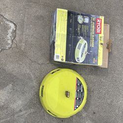 Pressure washer, concrete cleaner