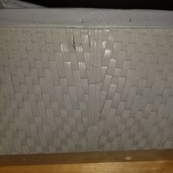 Vintage Wicker Bassinet