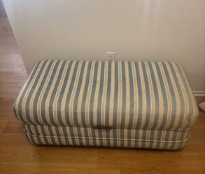 Custom Storage Ottoman