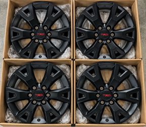 20” Toyota 4Runner Tacoma 2025 2026 black wheels