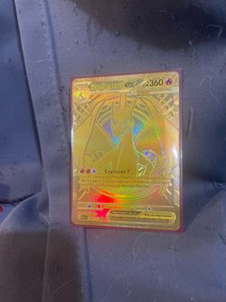 Pokemon Mega Charizard Y Ex Gold Card