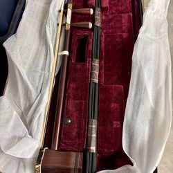 Erhu Chinese Instrument with Case