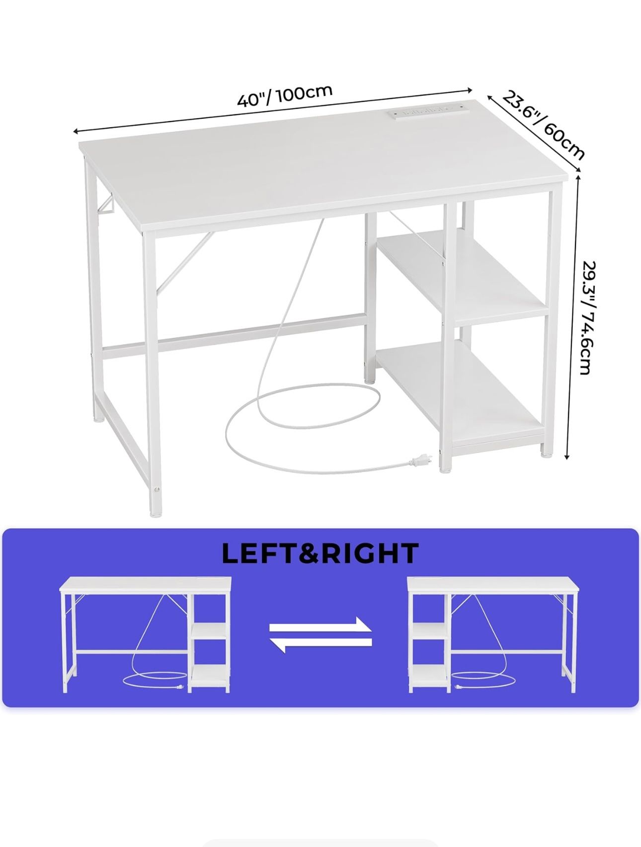 48 x 24 Inch Home office/Gaming Desk