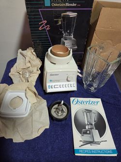 New Old Stock. Osterizer Designer Dual Range 12-Speed Blender