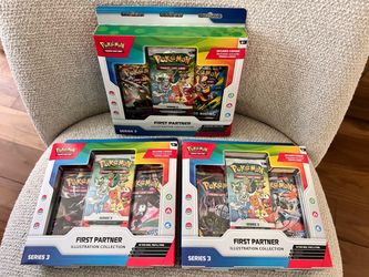 Pokemon First Partner Illustration Collection (Series 3) - First Partner Collection 2026