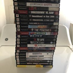PS2 Games ( Read Description )
