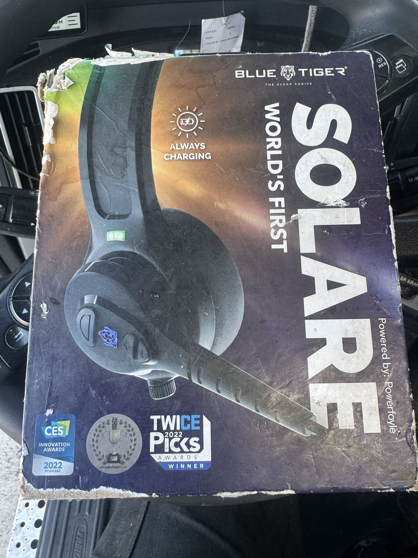 Bluetooth Solar Power Headset