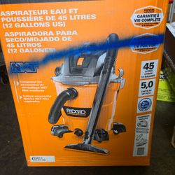RIDGID 12 Gal. 5.0 Peak HP NXT Shop Vacuum Wet Dry Vac