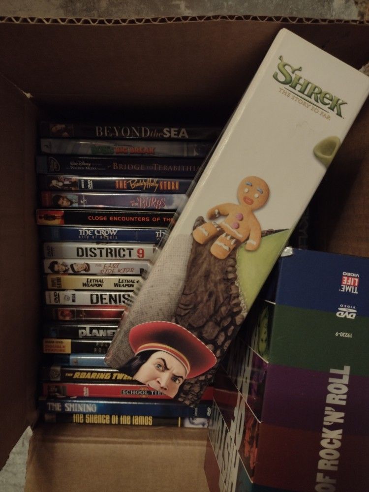 DVDs  Great Condition! Reg And BluRay