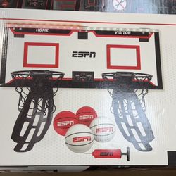 ESPN Basketball Dual Indoor Hoop