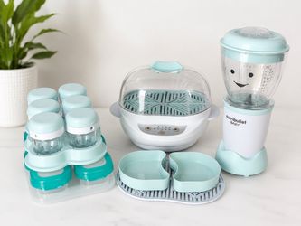 kit para preparar y almacenar comida para bebés. 👶🍼