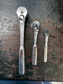 Vintage Craftsman USA Ratchet Set