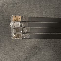 Designer-Style Luxury Belts | New (32-37)