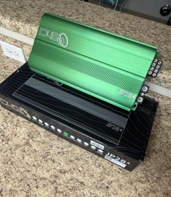 DOWNSOUND JP284 - GREEN | 3000W 4 CHANNEL AMPLIFIER