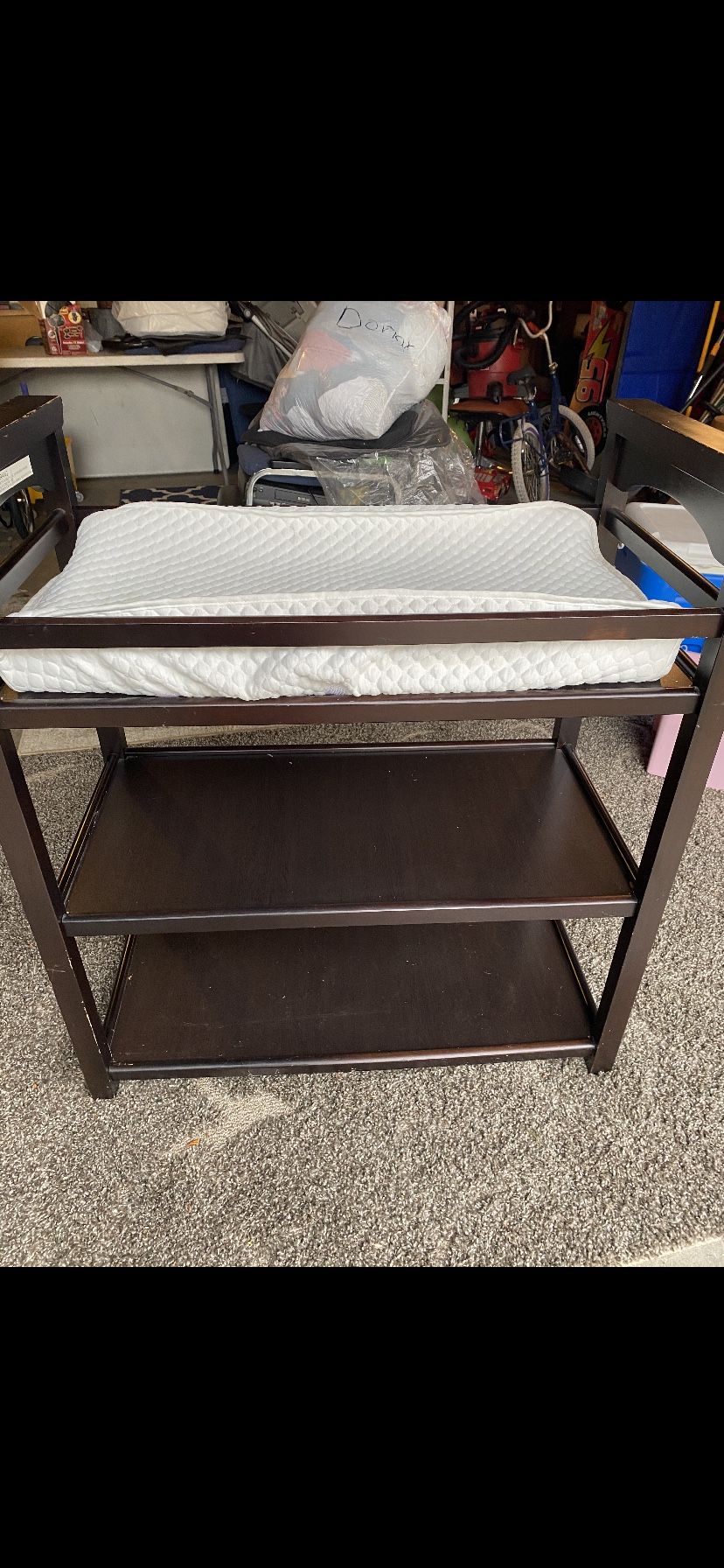 Baby changing table